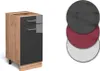 Küchenunterschrank Vicco R-Line Anthrazit Hochglanz 40 cm Produktbild-Vorschau 5