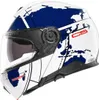 Schuberth C5 Globe Klapphelm, blau/weiß, XS (53) Produktbild-Vorschau 2