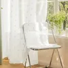 Vorhang Boho Weiß Voile mit Pompon Halbtransparent Vorhänge Produktbild-Vorschau 7