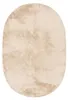 Volero - Flauschiger Teppich Oval - Cozy Creme - 120x170cm Produktbild-Vorschau 3