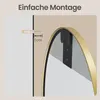 SONGMICS Wandspiegel, Spiegel rund, Metallrahmen, 50 cm d, Produktbild-Vorschau 14