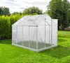 Westmann Serre aluminium Flora 68 argent 252x192x201 cm Voir les images du produit 3