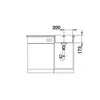 BLANCO SUPRA 400-IF R12 acciaio inox spazzolato Anteprima dell’immagine prodotto 8
