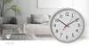 Nedis nástěnné hodiny - Průměr: 300 mm - Plast - Stříbrná / Náhled obrázku produktu 3