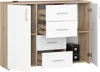 Kommode AKORD K45 Sonoma-Eiche 110 cm 2 Türen 4 Schubladen Produktbild-Vorschau 2