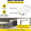 Close-up of a bed frame with supporting hardware, highlighting its features and construction. Produktbild-Vorschau