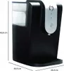 Aqua Optima WC0115, 8,2 l, Schwarz, Silber Produktbild-Vorschau 11