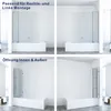 Badewannenaufsatz 150 x 140 cm Faltwand Badewanne Trennwand Produktbild-Vorschau 3