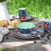 CreaTable, 17406, Folklore Blue, 16-dielna séria, kamenina Náhľad obrázku produktu 11