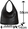 Damen Shopper Tasche Hobo Bag Beutel Stil groß aus veganem Produktbild-Vorschau 5