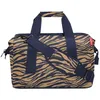 Cestovná taška - hnedá - modrá - 42 x 33 cm - polyester - Náhľad obrázku produktu 7