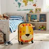 Reisekoffer für Kinder, Handgepäck mit Rollen, Bär Produktbild-Vorschau 9