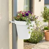 Vaso da fiori per tubo dell'acqua piovana - bianco - vaso Anteprima dell’immagine prodotto 8