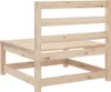vidaXL Set di divani da giardino 5 pezzi in legno di pino Anteprima dell’immagine prodotto 9