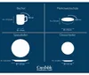 CreaTable, 23630, Capri Blau, Kombiservice 16-tlg, Produktbild-Vorschau 18