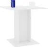 A white dining table with a blue box and two white cups on top. Produktbild-Vorschau