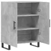 vidaXL Sideboard Betongrau 69,5x34x90 cm Holzwerkstoff -  Produktbild-Vorschau 7
