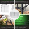 KESSER® Teichzaun Gartenzaun Steckzaun Komplettset Metall Produktbild-Vorschau 3