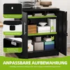 Büroschrank mit 2 Fächern, Aktenschrank Abschließbar mit Produktbild-Vorschau 4
