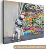 Wanddeko 80x60 cm - Banksy - Junge - Ilussie - Produktbild-Vorschau 1