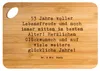 Mr. & Mrs. Panda Schneidebrett Spruch 53. Geburtstag Freude Produktbild-Vorschau 1