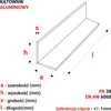 GAL-INDUSTRIAL | Kątownik aluminiowy - 15x15x2mm – 200cm - Podgląd zdjęcia produktu 2