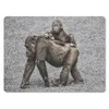 MuchoWow® Mauspad Mousepad Affen - Landschaft - Mantel Produktbild-Vorschau 1
