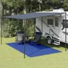 vidaXL Zeltteppich 200x400 cm Blau HDPE Produktbild-Vorschau 1
