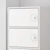 Spaziosa cassettiera bianca in stile loft scandinavo Anteprima dell’immagine prodotto 1