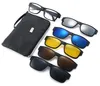 Polarisierte Sonnenbrille, 5-in-1-Clip-Sonnenbrille, Produktbild-Vorschau 2