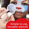 SNAZAROO Set di 8 pitture per viso e corpo con stencil Anteprima dell’immagine prodotto 4