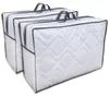 2x Aufbewahrungstasche für Bettdecken - Tasche Aufbewahrung Produktbild-Vorschau 1