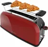 A red toaster with croissants on a warming rack. Produktbild-Vorschau