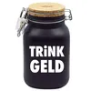 Spardose Geld Geschenk Ideen Trink Geld Schwarz Größe XL 2 Produktbild-Vorschau 1