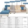 Sofa Sitzkissenbezug Stretch Sofabezug, Universal Produktbild-Vorschau 8