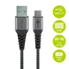 Goobay 49296 USB-Kabel USB 2.0 1 m USB C USB A Schwarz, Produktbild-Vorschau 3