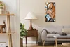 Wanduhr Uhr Wandbild Leinwand Kunstdruck 30x60 Foto groß Produktbild-Vorschau 3