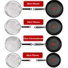 Tefal E30 Jamie Oliver Pfannenset Induktion 7 tlg -SET18- Produktbild-Vorschau 2