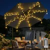 Sekey Sonnenschirm Beleuchtung Solar Lichterkette, 4 Meter Produktbild-Vorschau 1