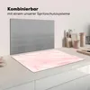 KitchenYeah© Herdabdeckplatte Marmor - Rosa - Weiß - Luxus Produktbild-Vorschau 3