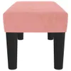 Panchina rosa 70x30x30 cm in velluto Anteprima dell’immagine prodotto 4