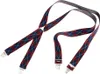 Elastischer Hosenträger bordeaux gemustert Breite 35mm - Produktbild-Vorschau 2