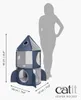 Catit Vesper-raketen Zuflucht Blau  Blau One Size Produktbild-Vorschau 8