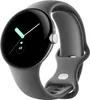Google Pixel Watch 4G Polished Silver Sportarmband Charcoal Produktbild-Vorschau 2