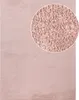 Flycarpets Hochflor Teppich Rosa Wohnzimmer Flauschig Produktbild-Vorschau 2