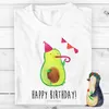 Mr. & Mrs. Panda Kleinkinder T-Shirt Avocado Geburtstag Produktbild-Vorschau 2