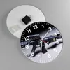 Wanduhr - Rund - Glasuhr - Gewehr Armee - 30x30cm - Produktbild-Vorschau 2