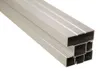 Belladoor WPC Pfosten Silber 180 cm, Zaunbohlenpfosten 6,8 Produktbild-Vorschau 2