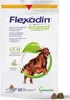 A product package for dog supplements, featuring an illustration of a dog and product details. Produktbild-Vorschau