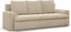 Sofa 3-Sitzer mit Schlaffunktion Foresta, Cord - Beige Produktbild-Vorschau 2